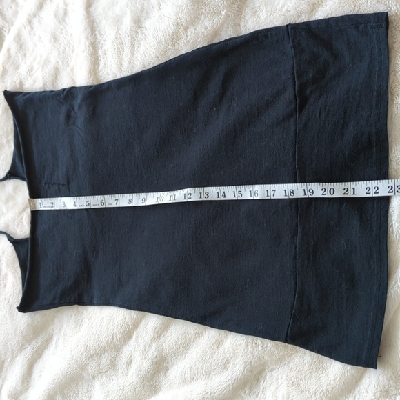 *RARE* Rockin' Bones Custom Halter Tunic/Dress Black with Orange Skeleton XS - Picture 8 of 9